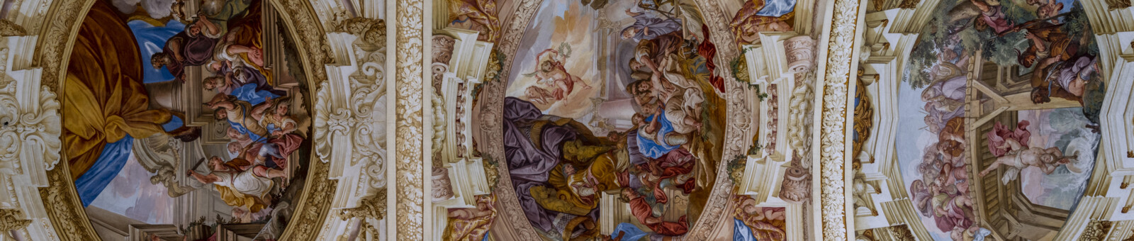     Ceiling fresco at the St. Florian Monastery 